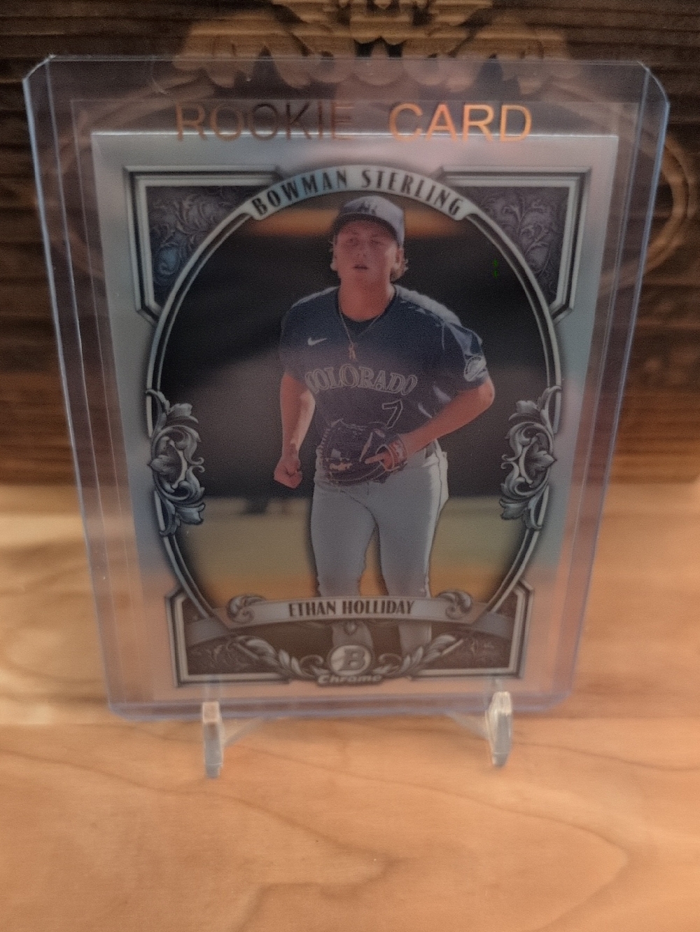 2026 Bowman Chrome Ethan Holliday Sterling Prospect Rookie Card Rockies 🔥🔥🔥